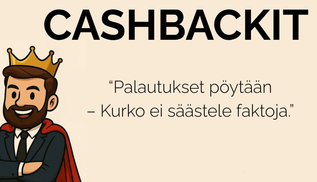 Cashback tarjoukset