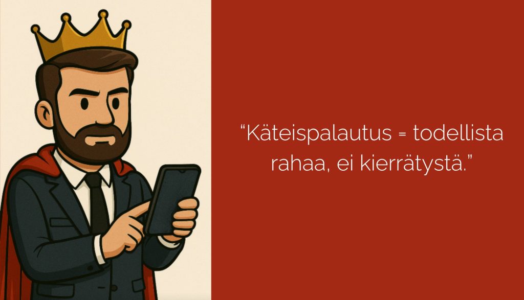 Käteispalautus