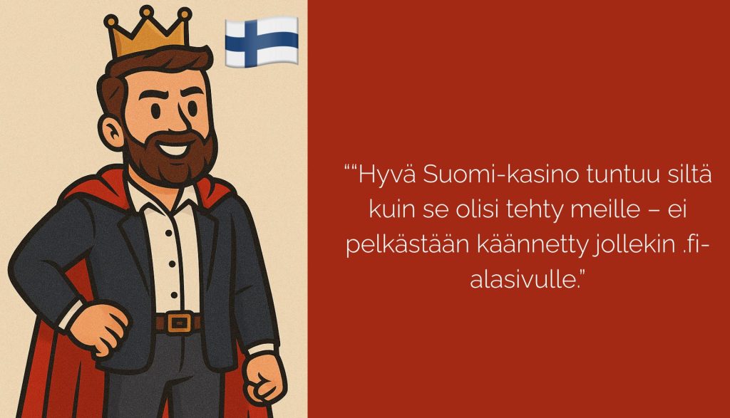 Parhaat pikakasinot suomalaisille