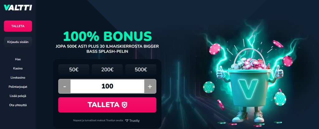 Vauhti Kasino bonus