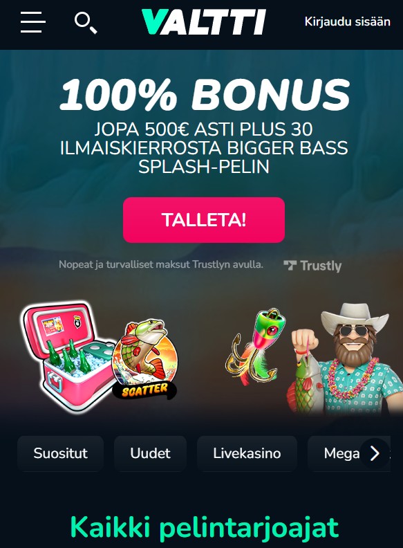 valtti kasinon mobiili